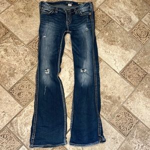 Silver Jeans Distressed 29/33